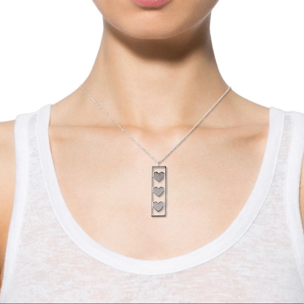 Tiffany&co heart tag necklace